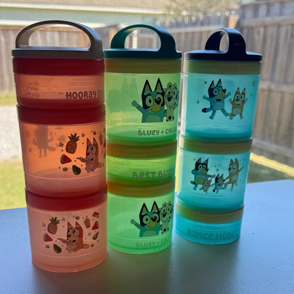 Bluey and Friends Snack Containers